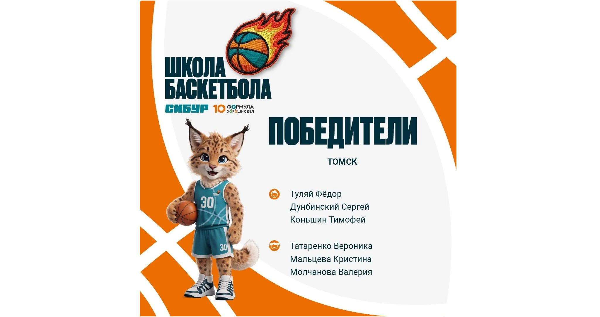 Итоги отбора «Школы баскетбола» в Томске.